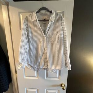 Classic White Striped women’s Shirt